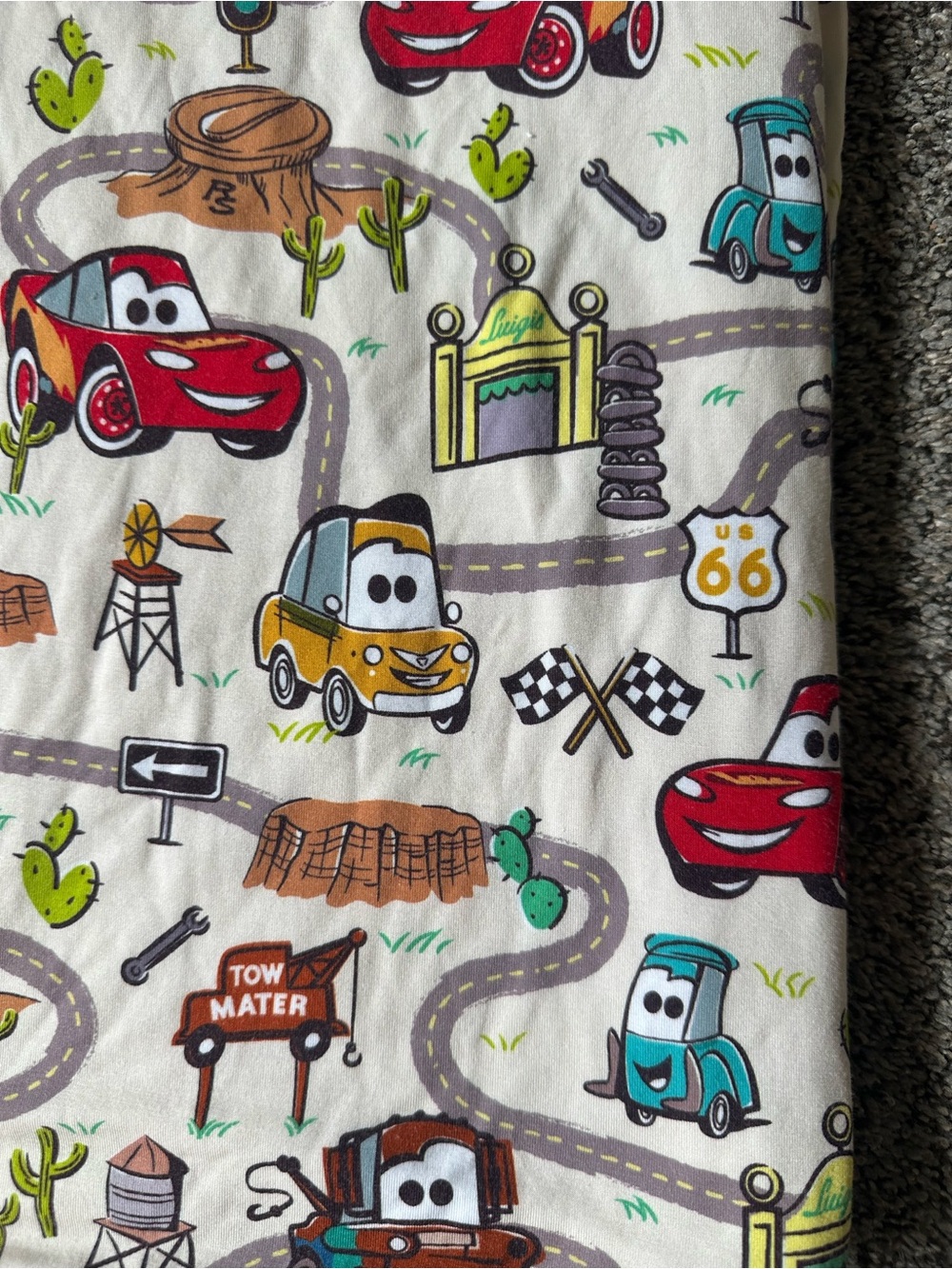 Little Sleepies Cloud Blanket Disney Cars (original print) - Picture 2 of 7